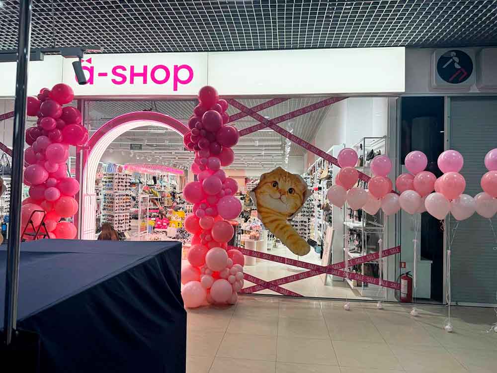 Оклейка для A-shop Оклейка магазинов Одесса